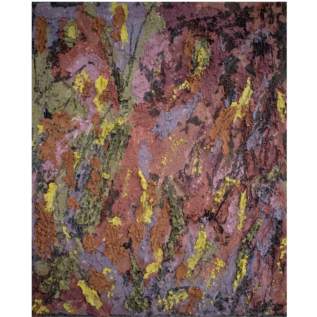 The Baobab`s bark, 2020, Mixed media, canvas, 80*65 cm