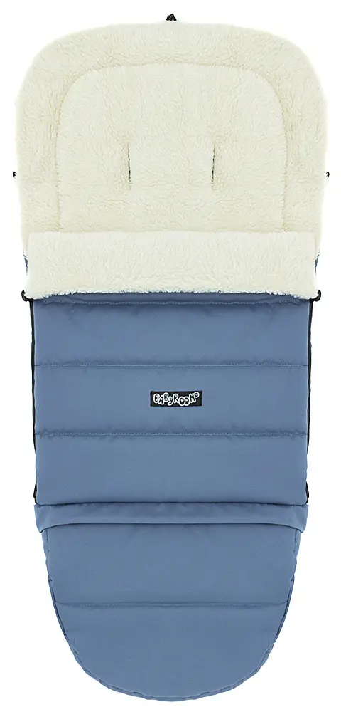Зимовий конверт Babyroom Wool N-20 jeans blue синій