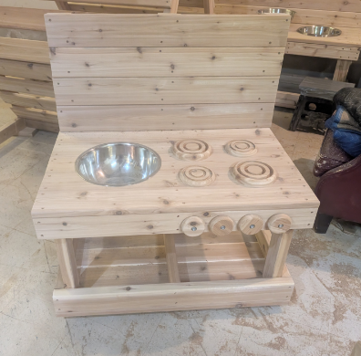 DIY Mud Kitchen workshop