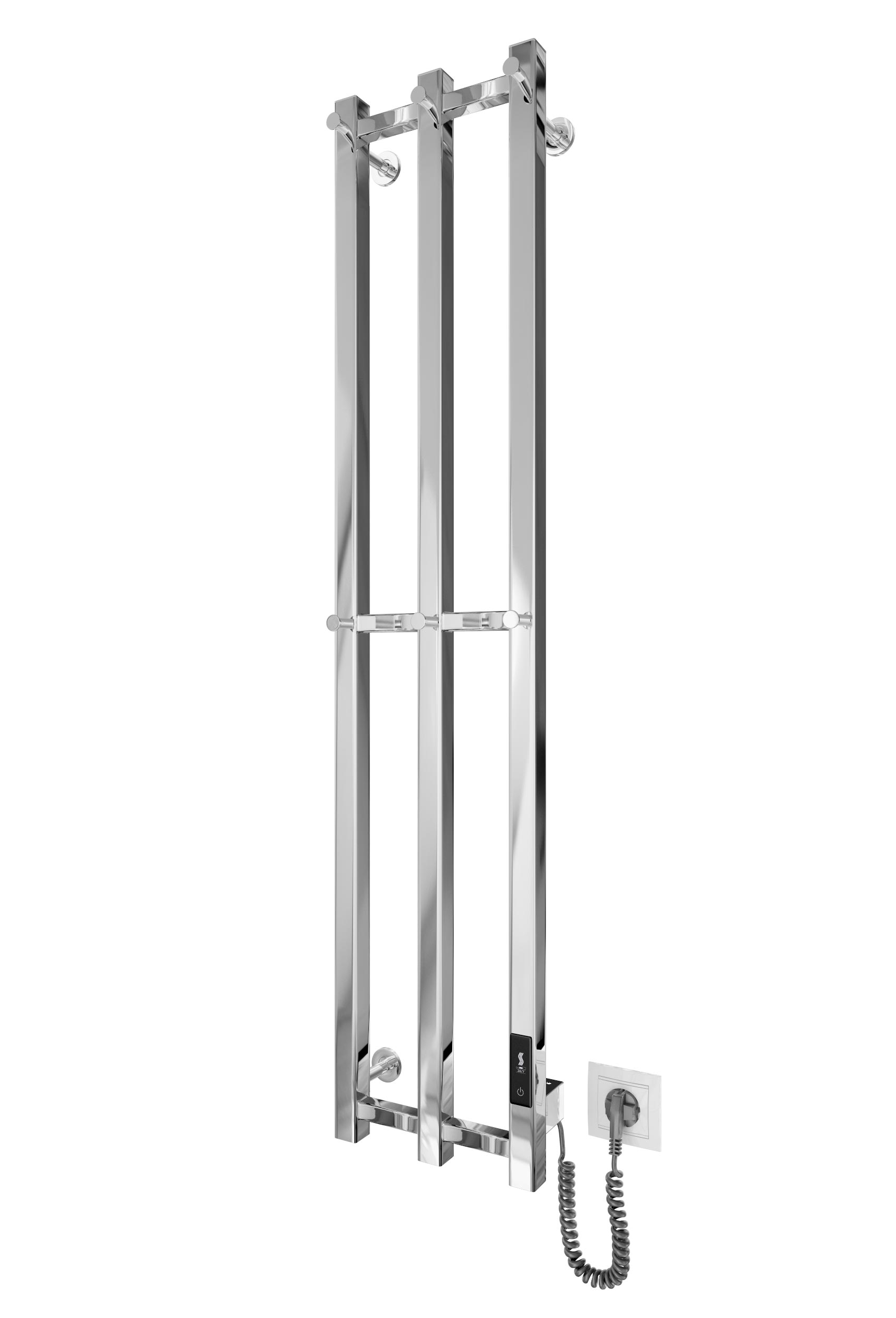Електрична рушникосушарка Mario e-INOX Стелла 1170×250 мм TR 2.0 K