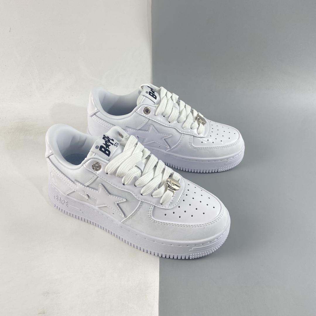 BAPE Sta Low Tokyo white