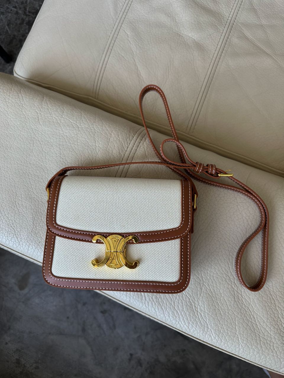 Celine Brown / White