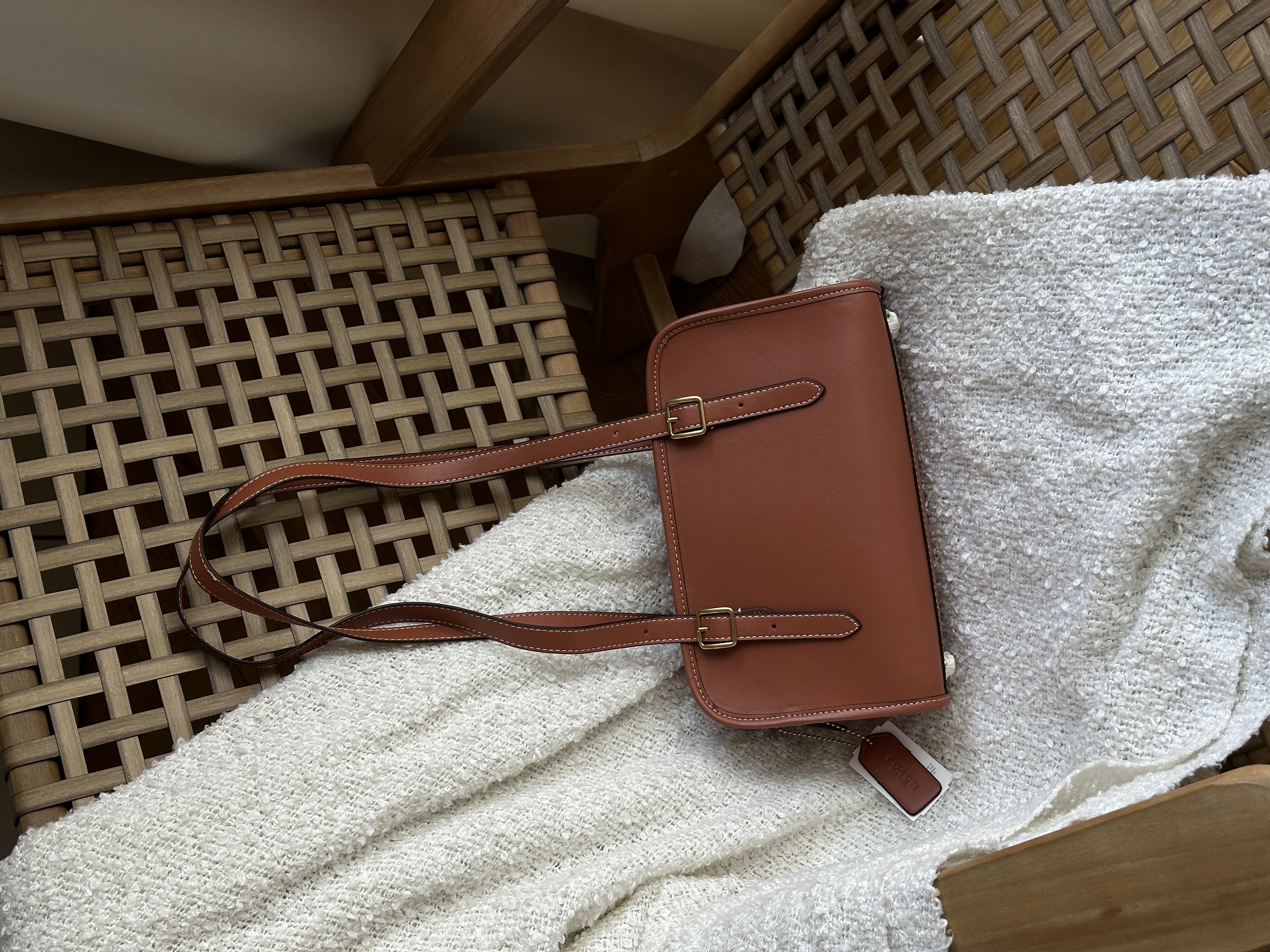 Coach 1941 Swing Zip Bag Brown