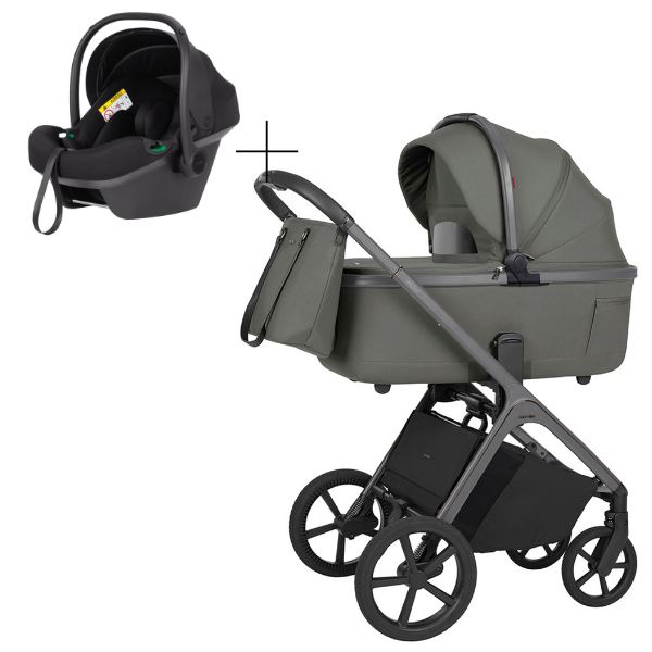 Коляска універсальна 3в1 CARRELLO Vector F CRL-6700 Calm Green