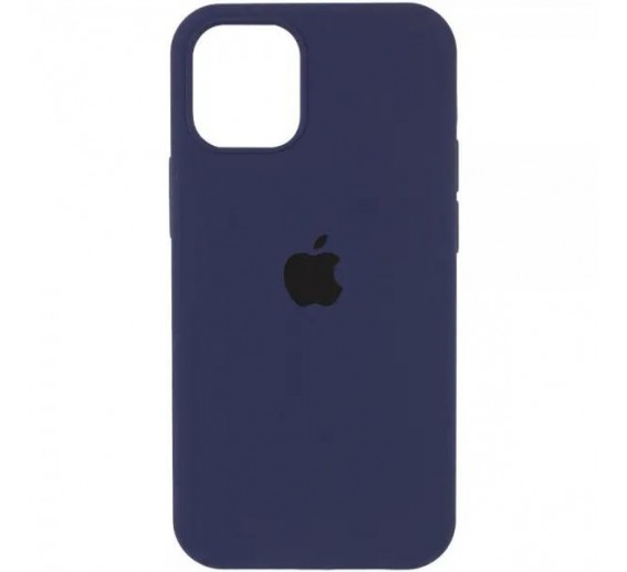 Silicone case full for iPhone 13 Pro Max midnight blue