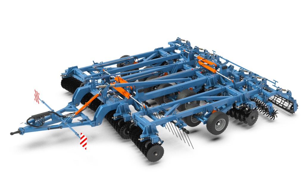 Агрегат вертикального обробітку — турбокультиватор