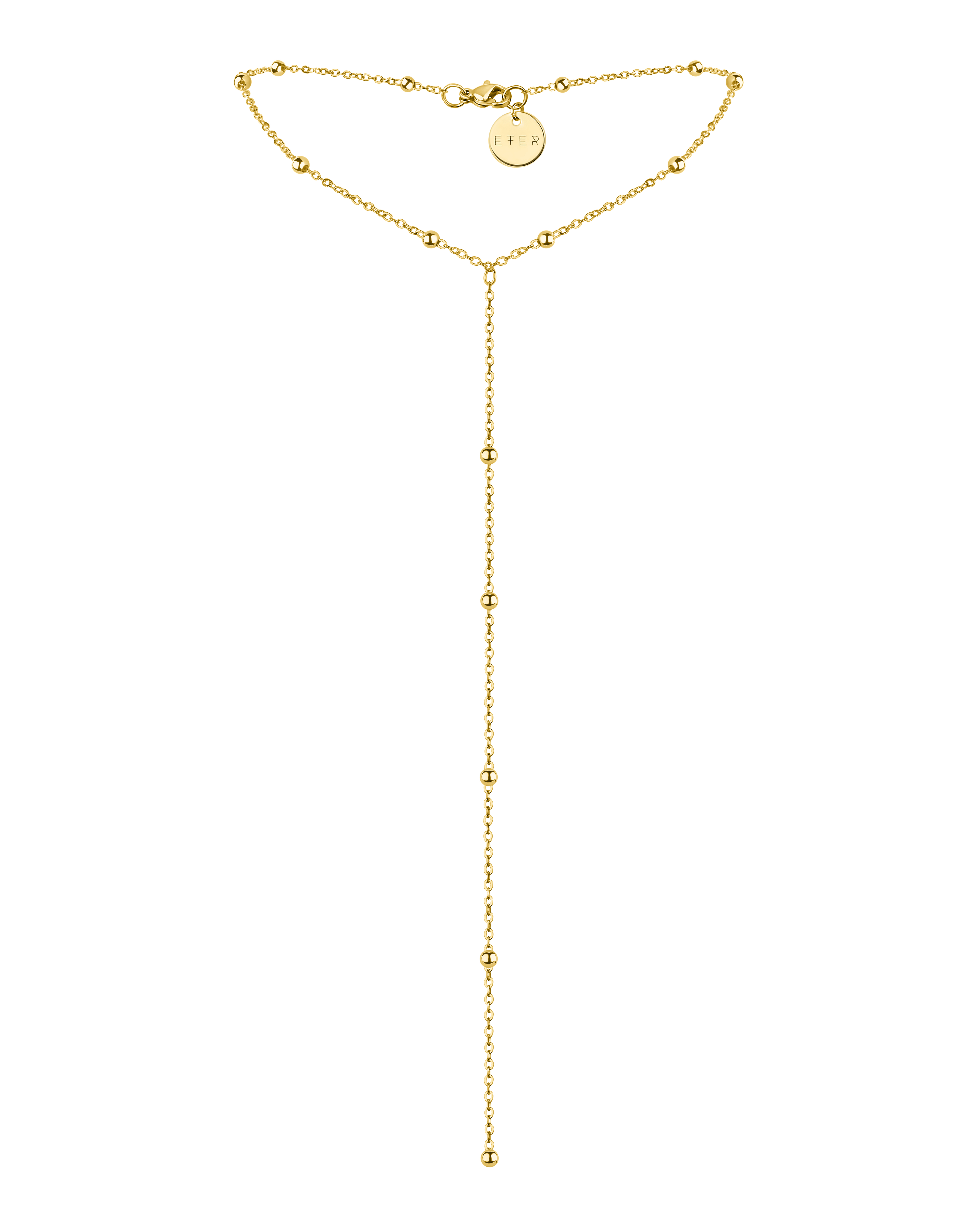 Minimal necklace gold