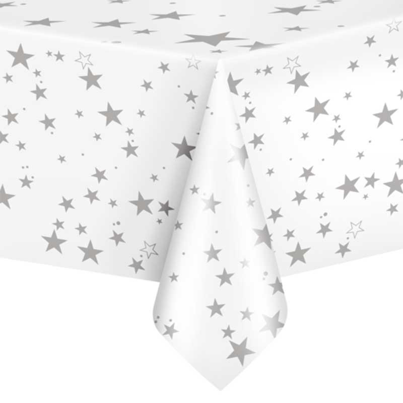 Скатертина Star срібло фольгована