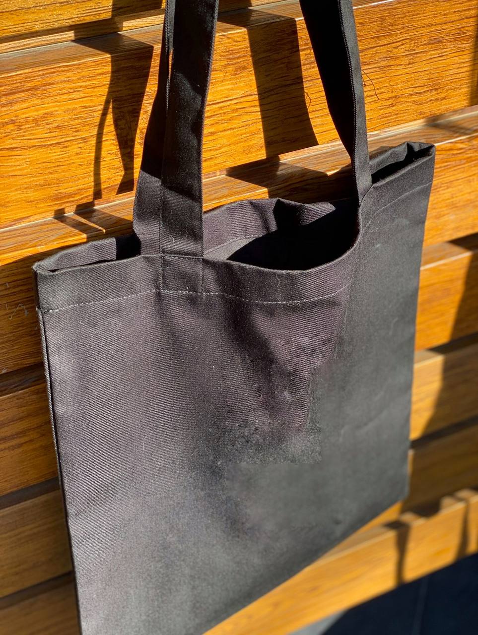 Шопер чорний класичний