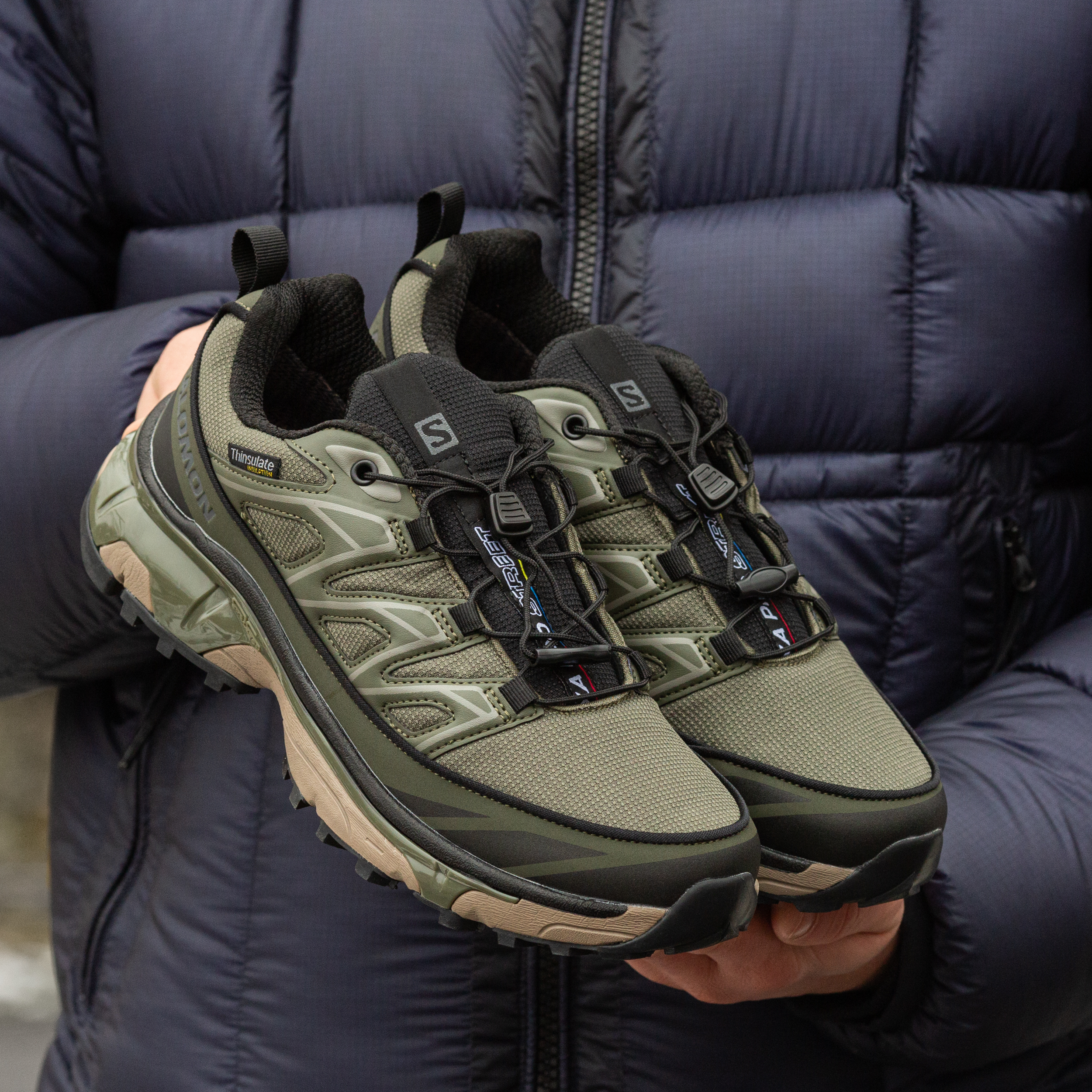 Кросівки Salomon XA Pro Street Thinsulate Gore-Tex Khaki