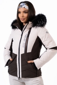 Жіноча гірськолижна куртка Freever NF 21630 бежева