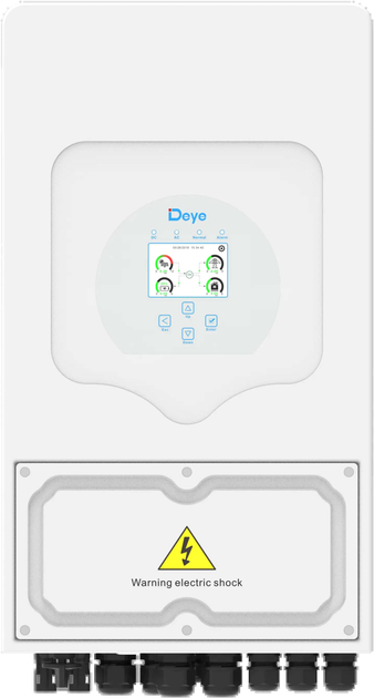 Гібридний інвертор Deye 3.6 кВт TAB SUN-3.6K-SG03LP1-EU, 1 фаза