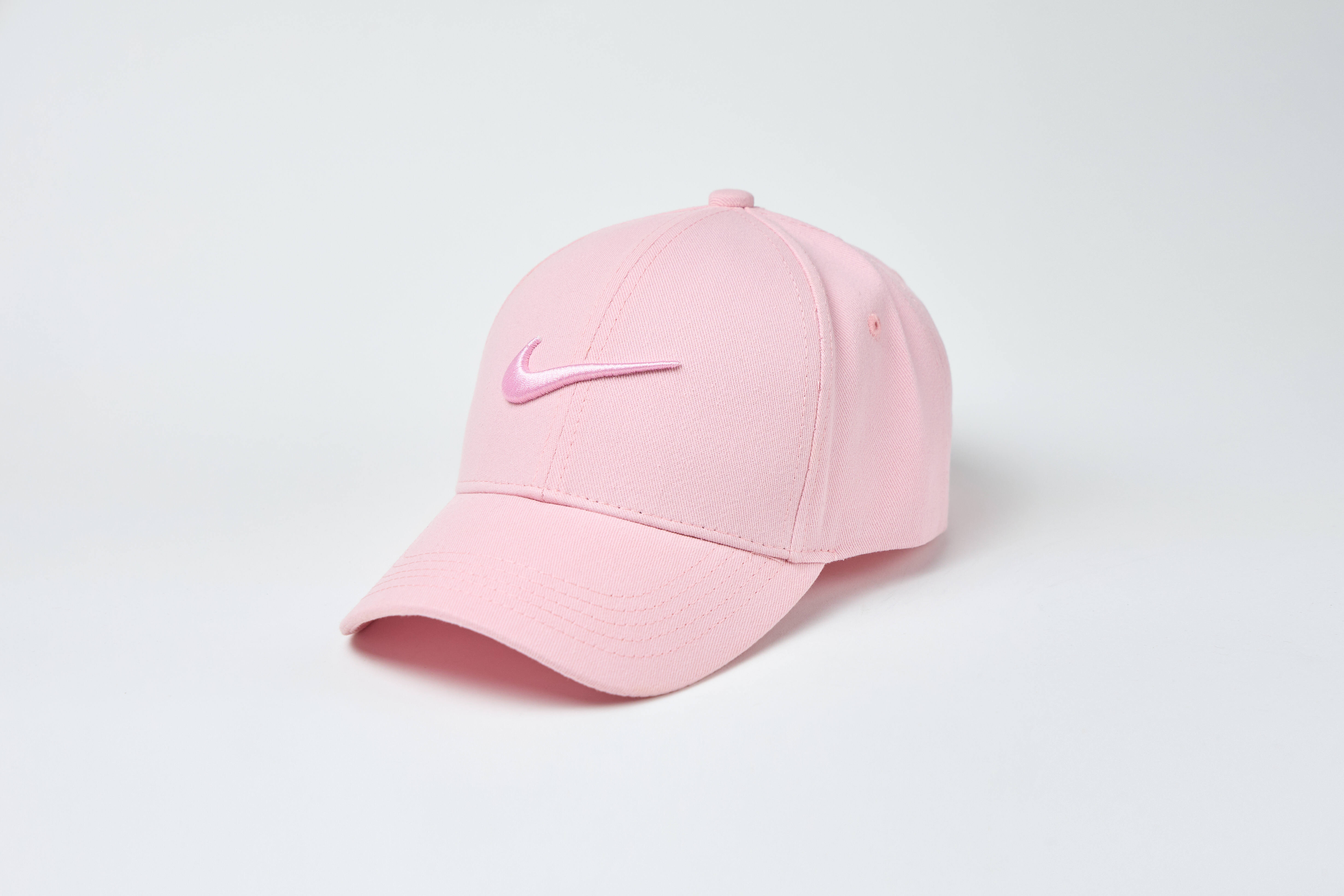 Бейсболка Nike - Найк Pожева Вишивка Рожева Копія