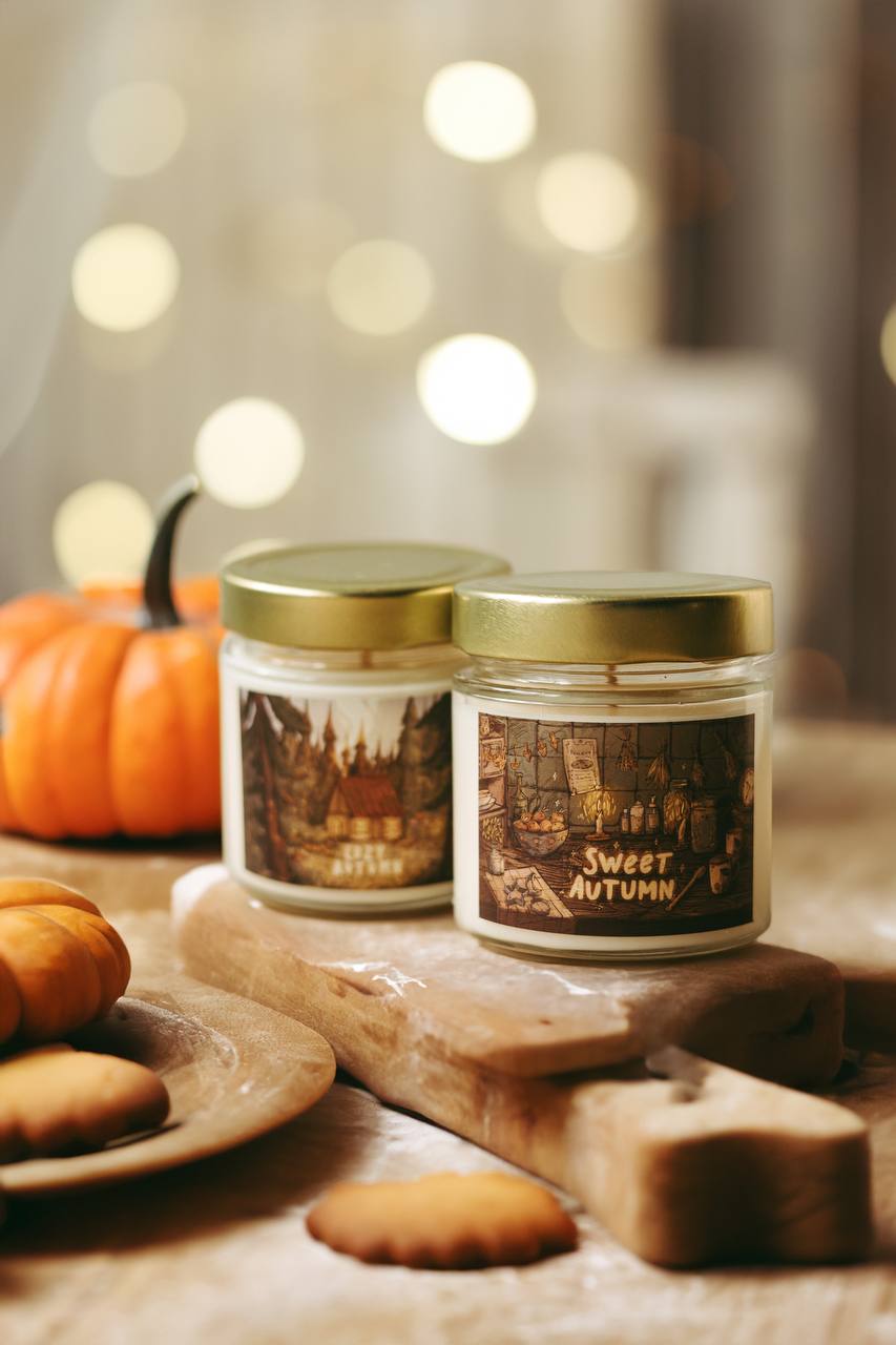 Набір осінніх свічок