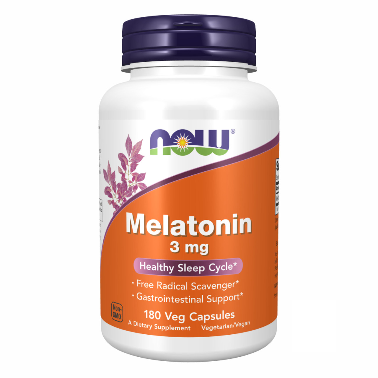 Мелатонін, Melatonin 3 mg - 180 vcaps