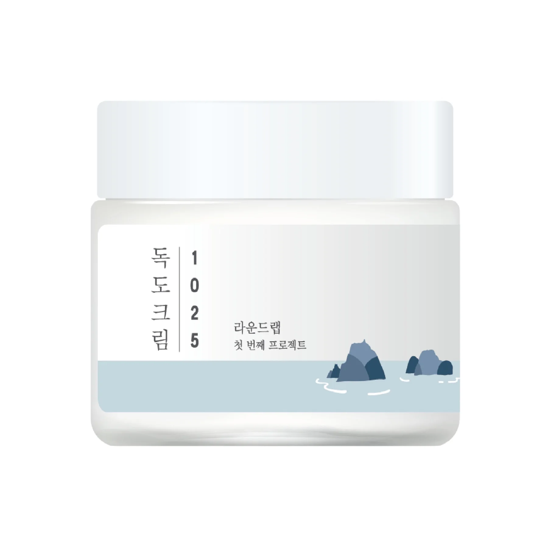 Зволожуючий крем з морською водою для сухого типу шкіри ROUND LAB 1025 Dokdo Cream 80 ml