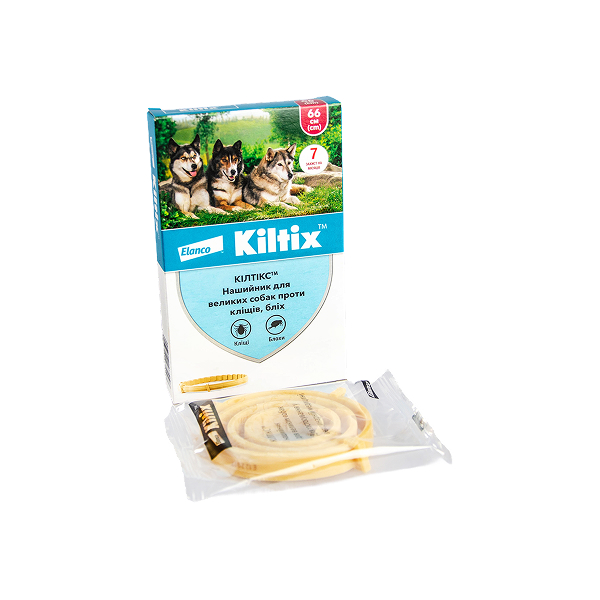 Нашийник Кілтікс протипаразитарний д/собак великих порід 66 см