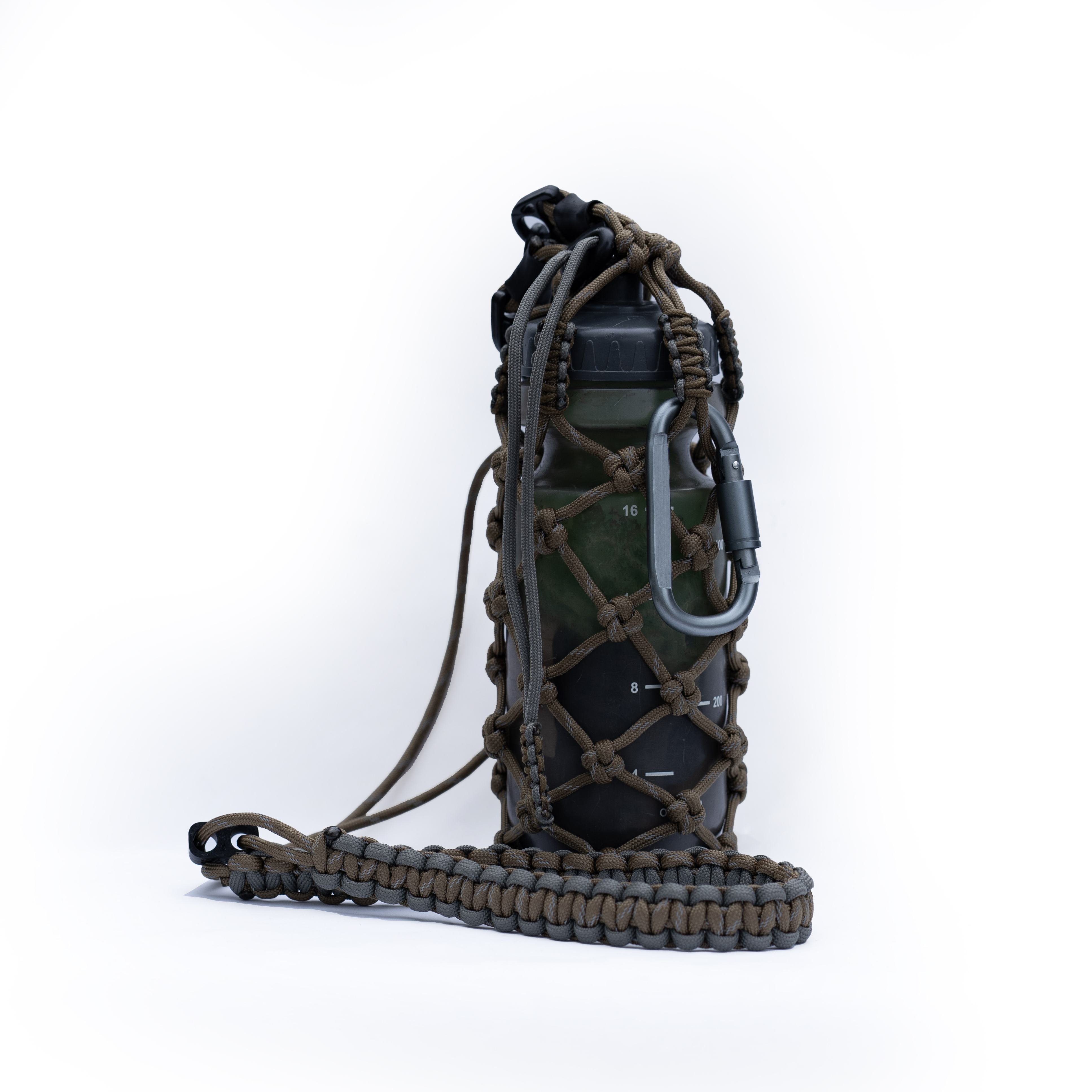 Cord Bottle Holder "Terrain" Sticta