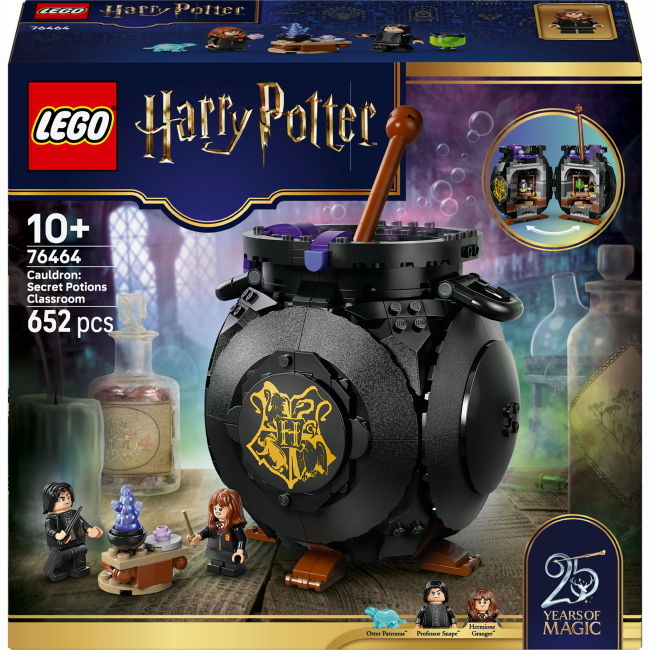 Конструктор LEGO Harry Potter Котел: Таємний клас зіллєваріння (76464)