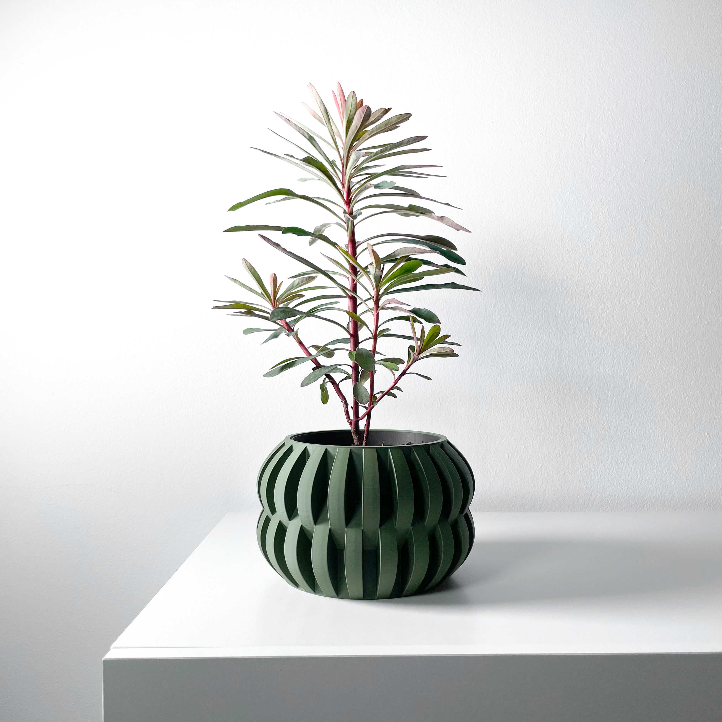 Povan Planter Pot – Functional 3D Printed Pot