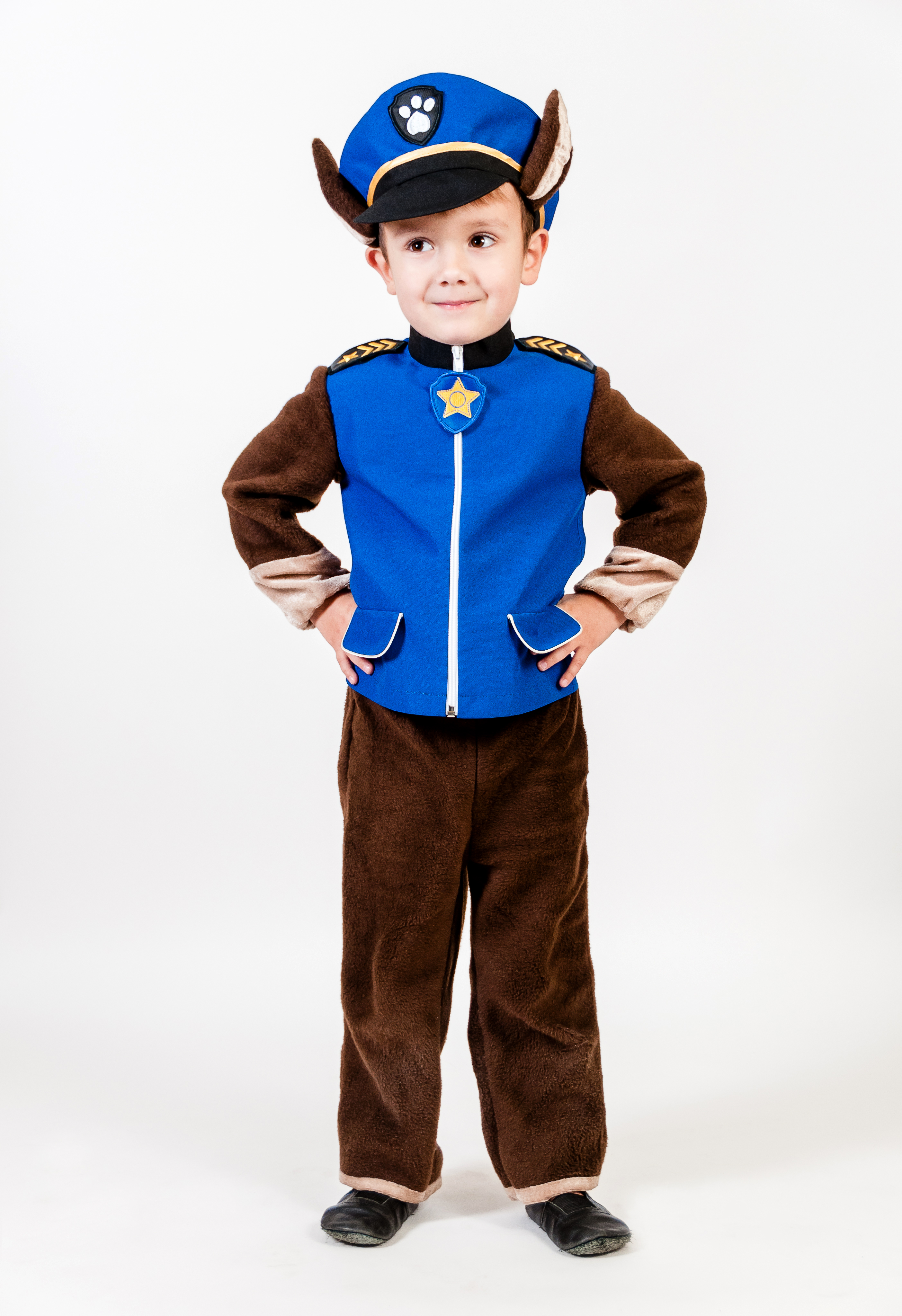 Chase Puppy Costume from Sashka – Paw Patrol Inspired (Size 3T–8)