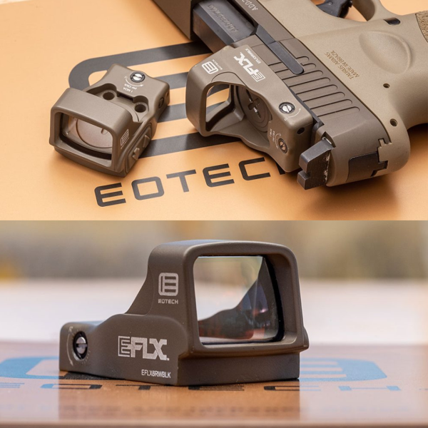 Оригінальний компактний пістолетний приціл "EOTech EFLX 6RW MINI" від американського преміум бренду "EOTech".
