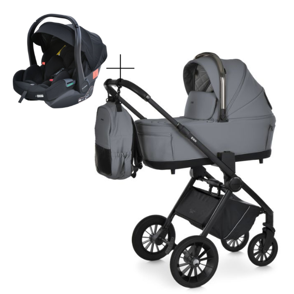 Коляска універсальна 3в1 EL CAMINO ERA ME 1100-2 Medium Gray