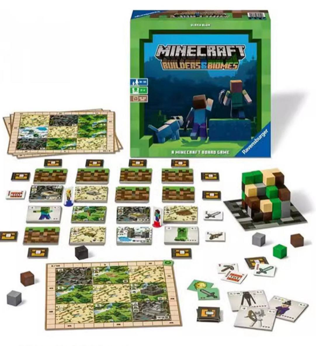 Настільна гра Minecraft: Builders & Biomes