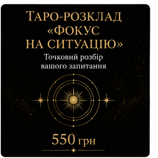 Таро-розклад «Фокус на ситуації»