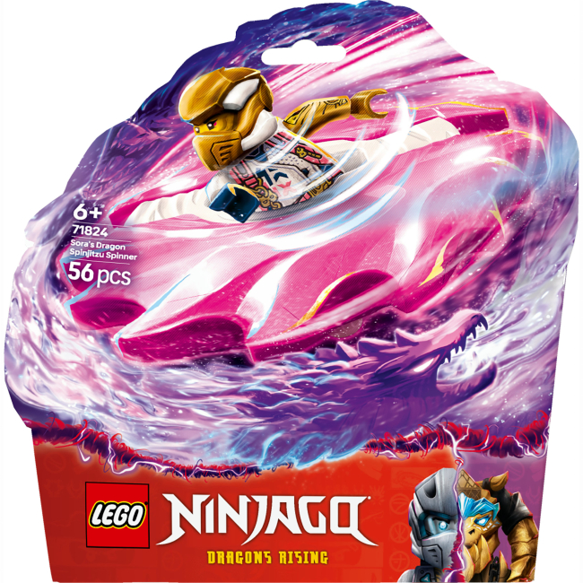 Конструктор LEGO NINJAGO Дракон Сори Спін-джитсу (71824)