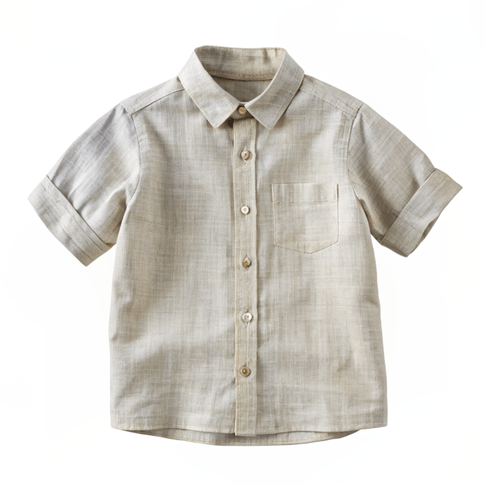 Beige Linen Shirt