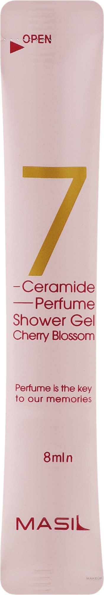 Гель для душу з ароматом квітучої вишні Masil 7 Ceramide Perfume Shower Gel Cherry Blossom 8 мл