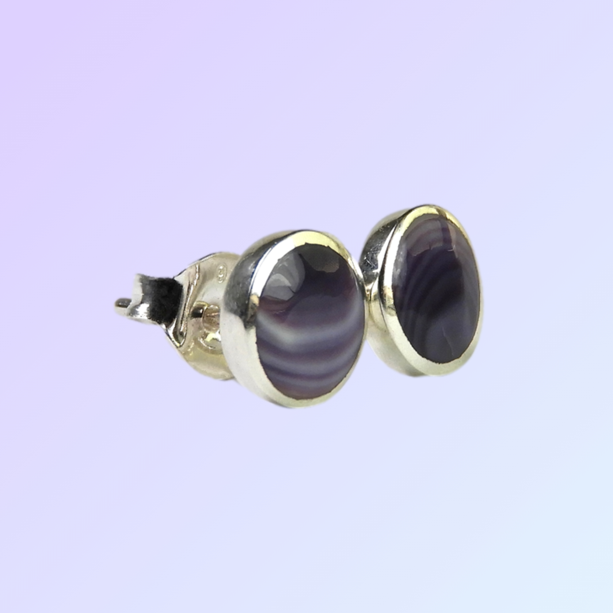 Round Wampum Studs