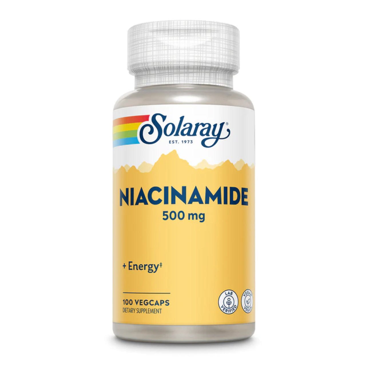 Ніацинамід, Niacinamide 500mg - 100 vcaps