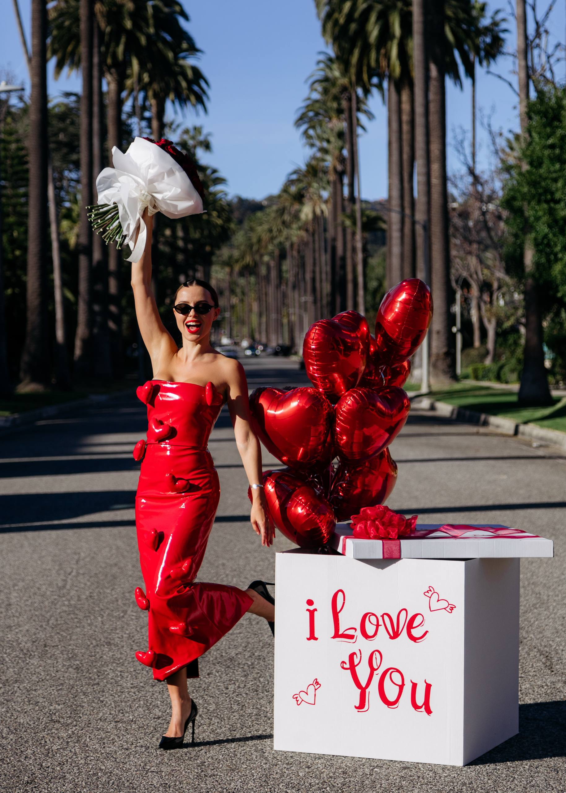 Love Box Surprise Arrangement