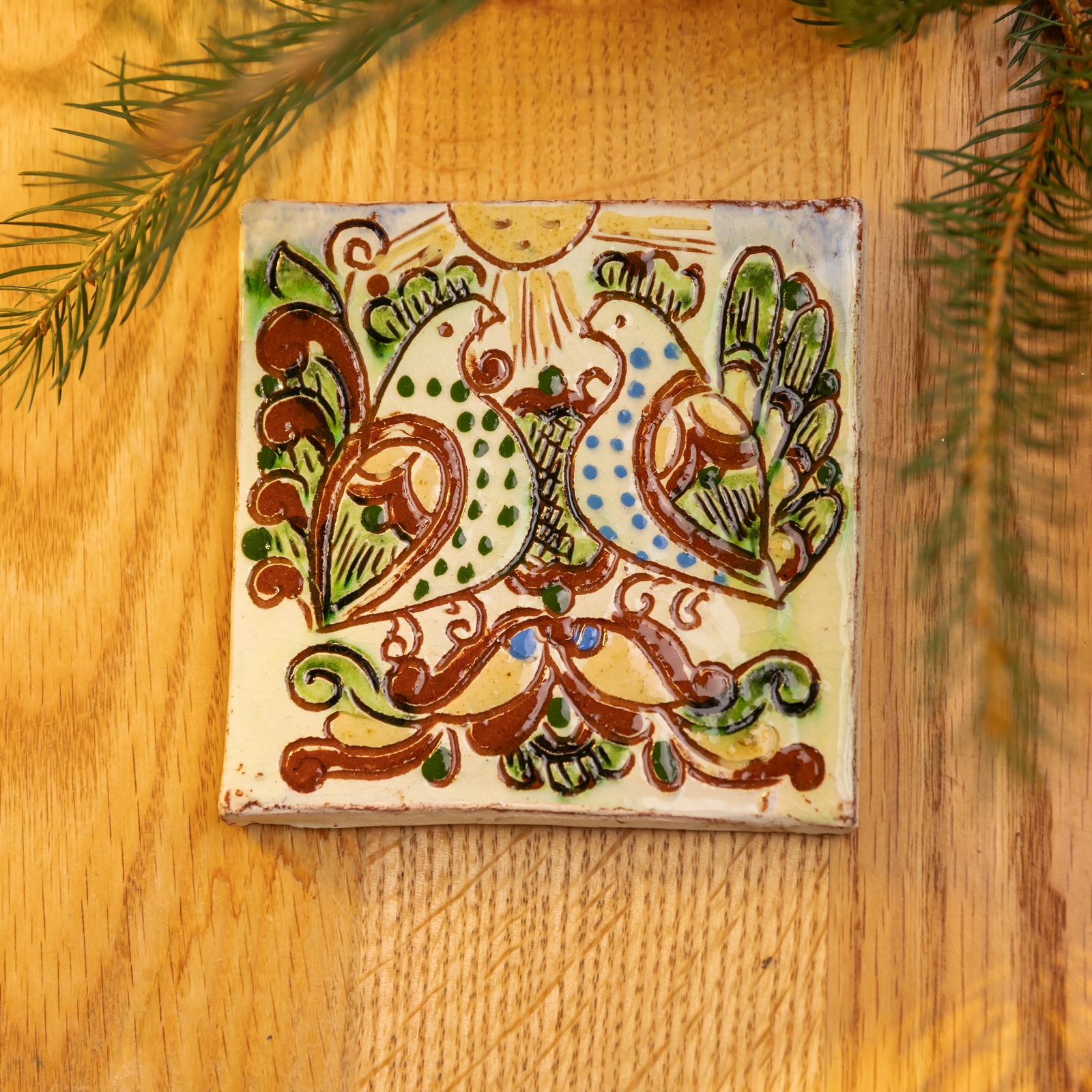 Плиточка для декору, 10*10 см