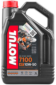  Масло моторне MOTUL 7100 4T SAE 10W50 (4L)