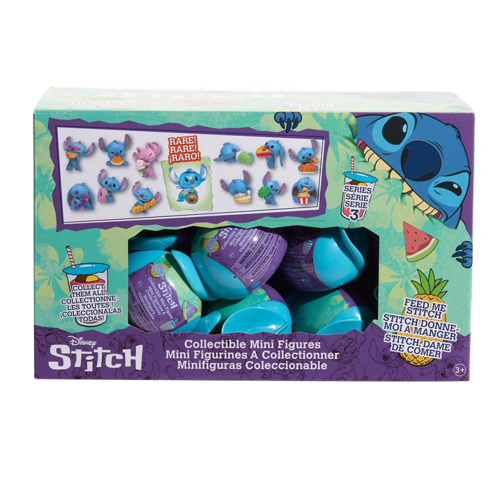 Фігурка-сюрприз у капсулі "STITCH зі смаколиками"