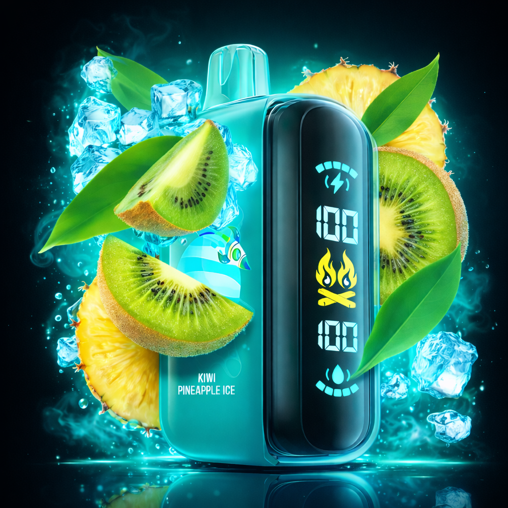 Ельф RAYA D3 25000 Kiwi Pineapple Ice (Ківі Ананас Лід)