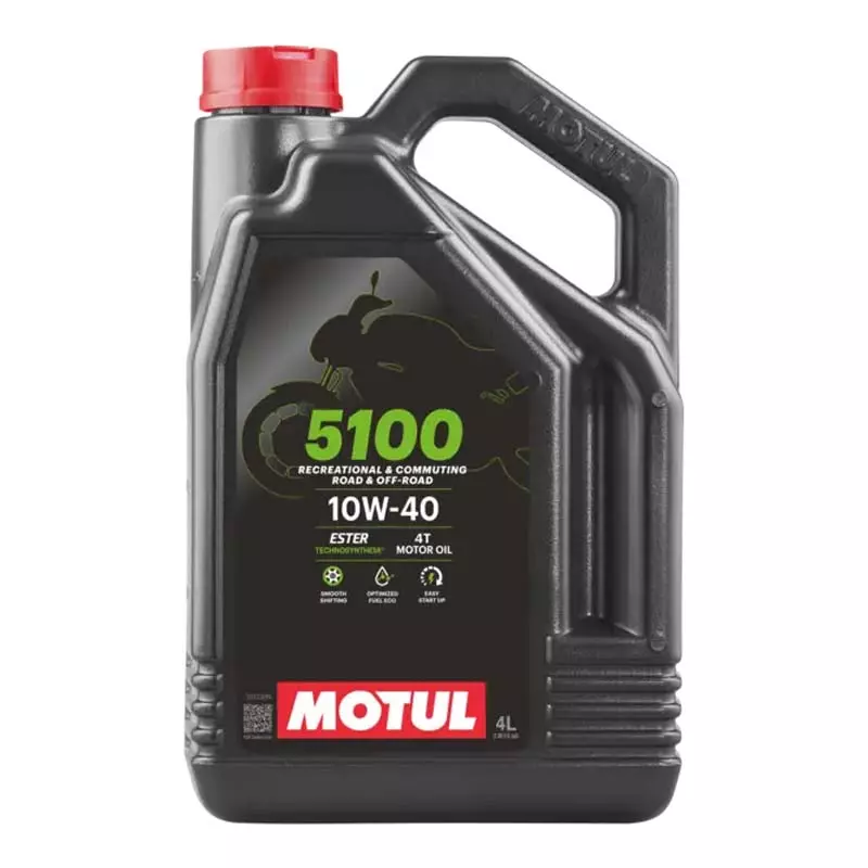 Олива для 4-х тактних двигунів Motul 5100 4T SAE 10W-40 4л
