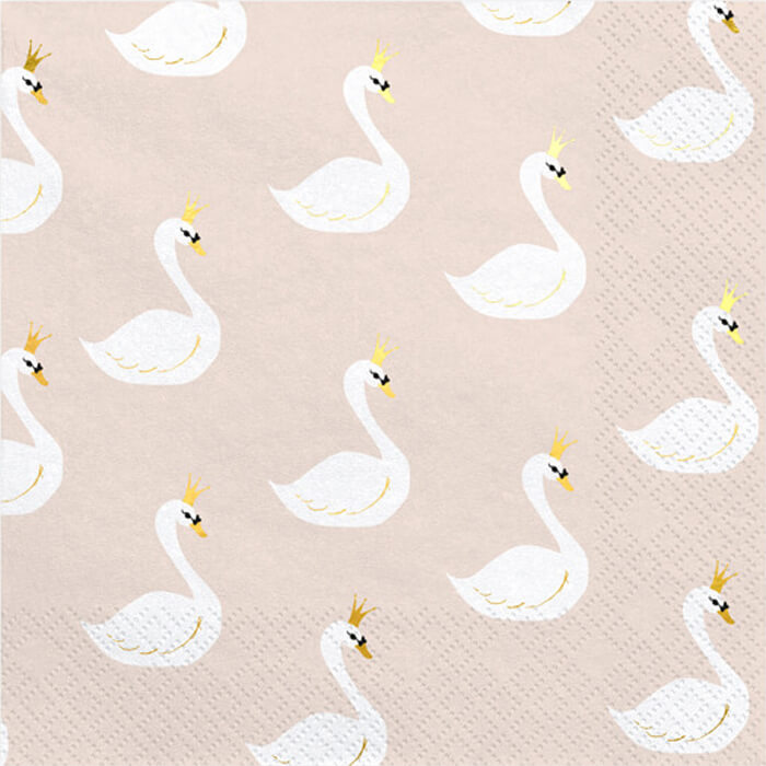 Серветки Lovely swan 20шт