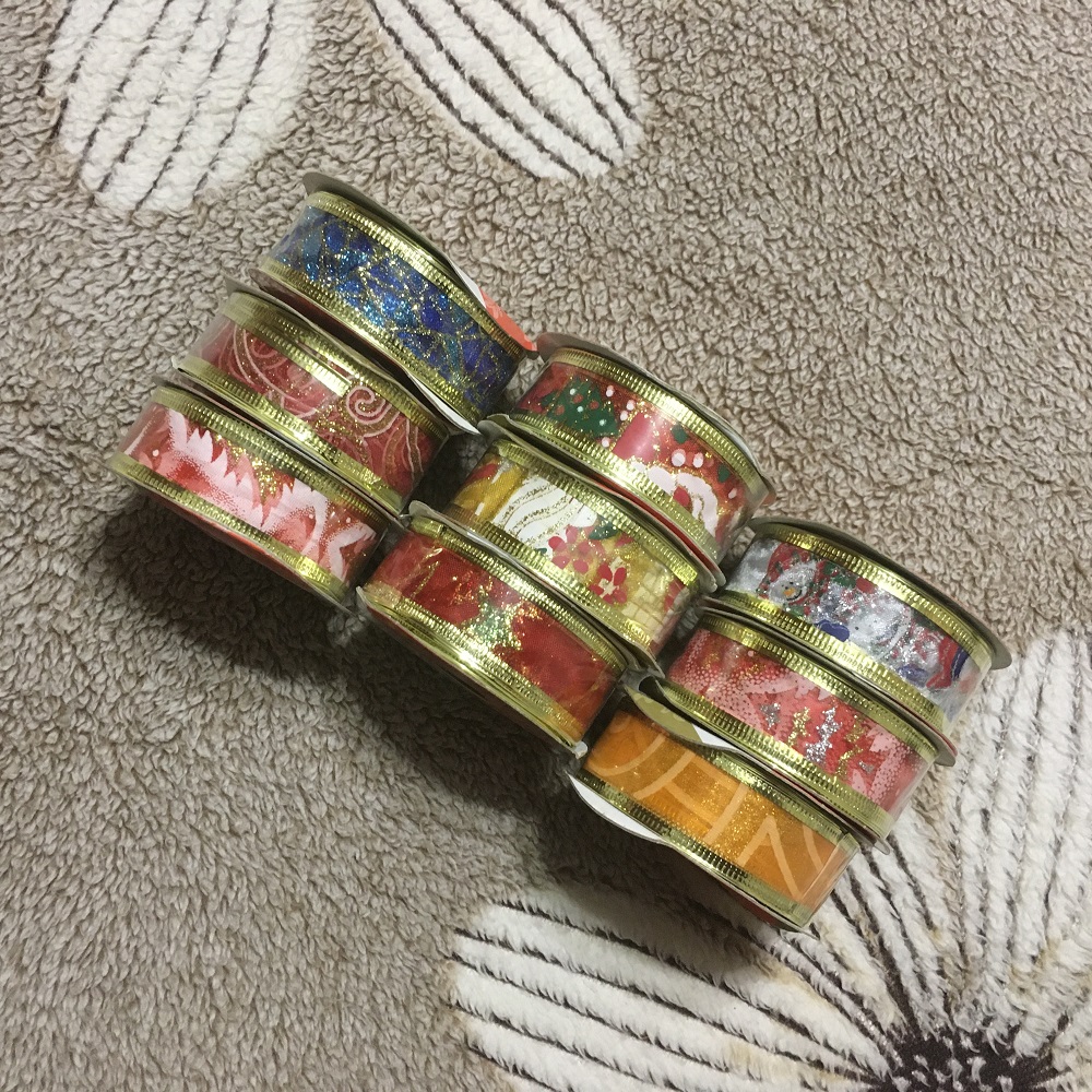 Декоративна стрічка Ribbon 2,5см*2.7м