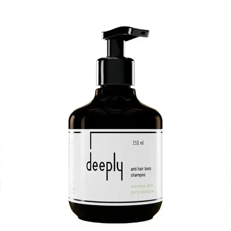 Шампунь для росту волосся deeply anti hair loss shampoo, 250 мл