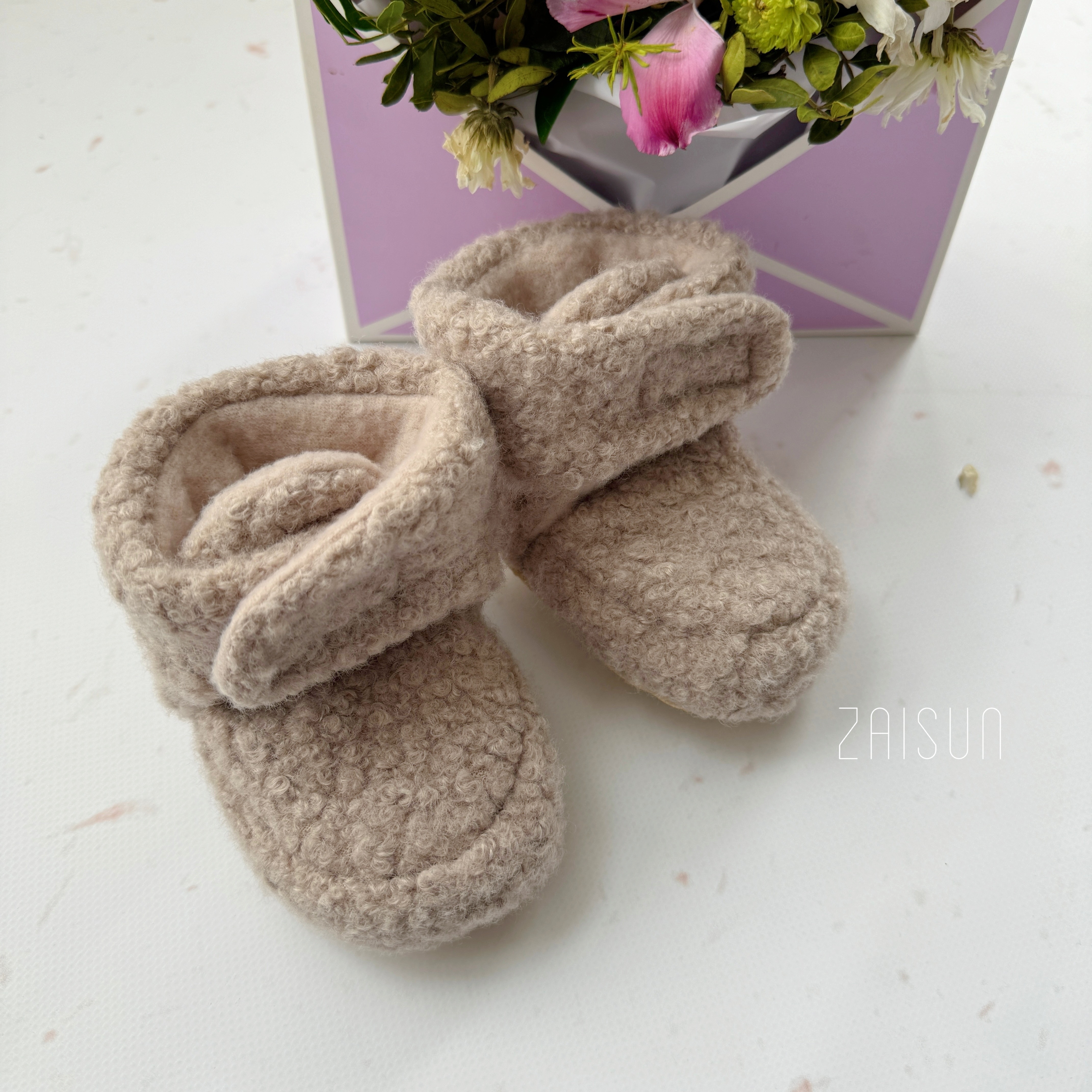 Чобітки дитячі утеплені тедді