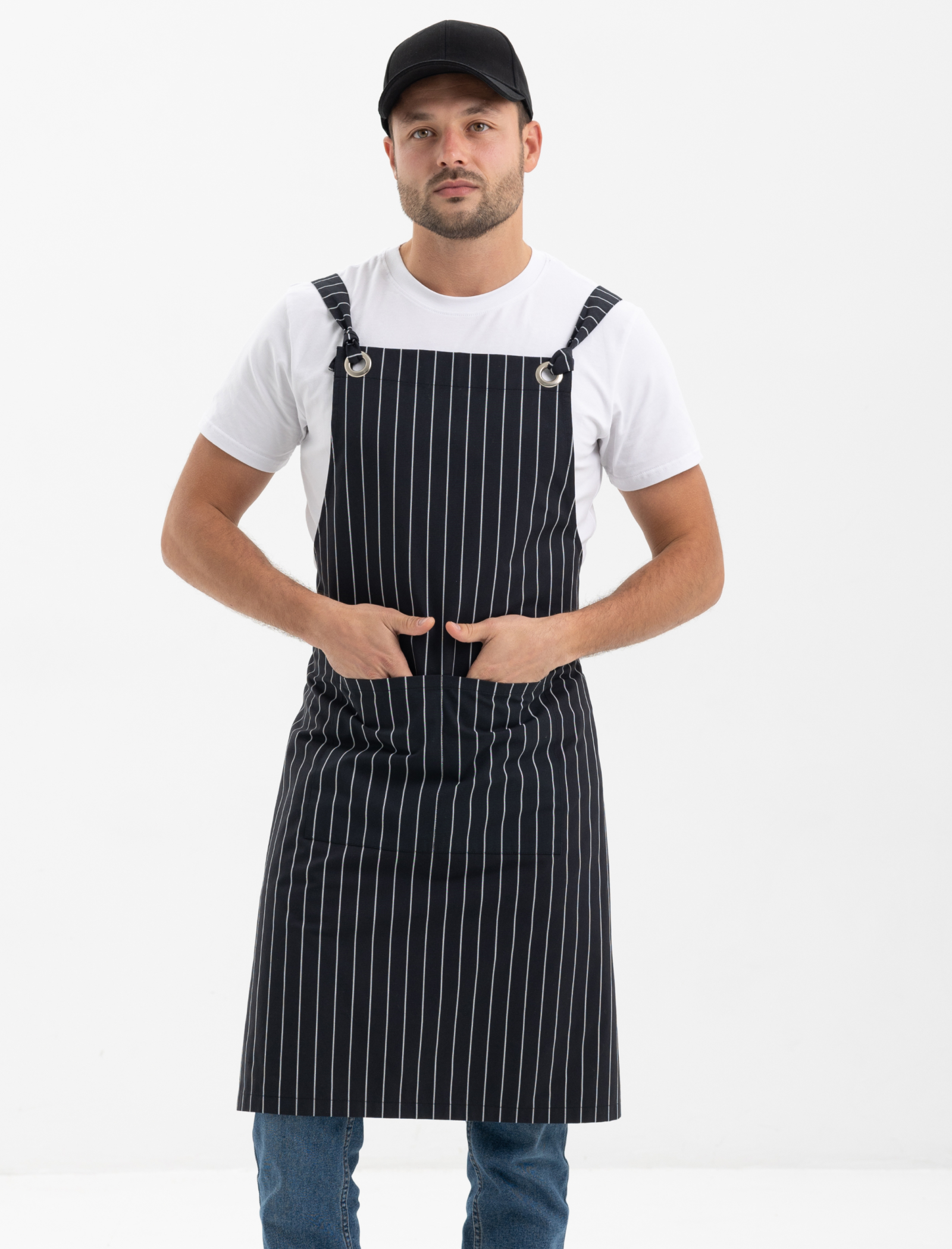 APRON STRIPED