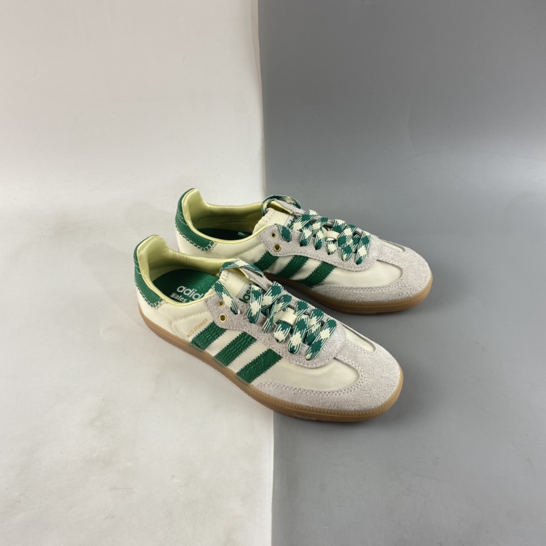 Adidas WB Samba Vegan OG GREEN GY4344 ""Cream White Bold Green""