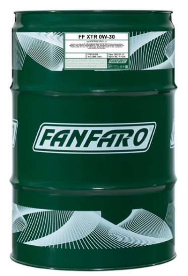 Моторна олива синтетична XTR 0W-30 60л fanfaro