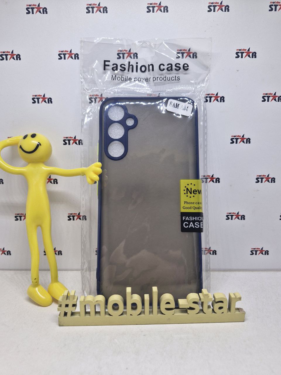 Накладка Gingle Matte Case Samsung A34 blue