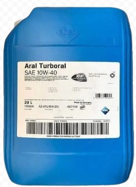 Моторна олива напівсинтетична 10W40  Aral MegaTurboral , 20л
