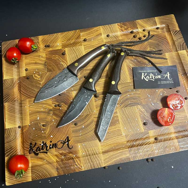 Набір кухонних ножів 20 см, 20 см, 20 см